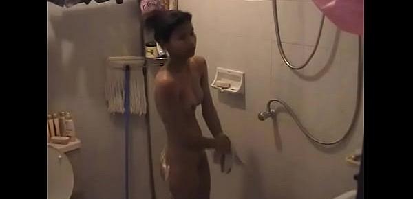  Nueng in the shower